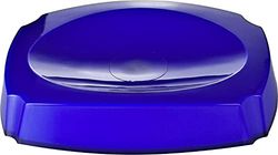 GRUND z22020303 Neon Porta saponetta 14,4 x 10,4 x 3 cm Blu Accessori, Acrilico, 14,4 x 10,4 x 3 cm