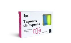 Eps! 6 stuks schuimrubberen oordopjes, goede slaap, ruisonderdrukking, oordopjes tegen luid geluid, gehoorbescherming, herbruikbaar, maat L, 6 stuks