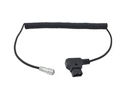 BMPCC D-kraan naar 4K 6K Pro voedingskabel geschikt voor Blackmagic Pocket Cinema Camera 4K en Gold Mount V Mount Batterij, Weipu SF6 2-pins vrouwelijk naar P Tap, 18" - 59" lengte