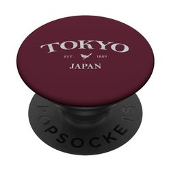 Tokio Japón - Tokio Japón Impresión Gráfica PopSockets PopGrip Adhesivo
