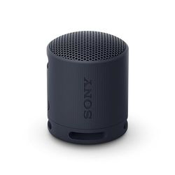 Sony SRS-XB100 - Speaker Wireless Bluetooth, Portatile, Leggero, Compatto, da Esterno, da Viaggio, IP67 Resistente Acqua e Polvere, Cinturino Versatile, Chiamate in Vivavoce - Nero