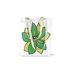Bonamaison Printed Tote Bag, Reusable Grocery Bag, Shopping Bag, Machine Washable, Foldable, Canvas Cloth Bag with Handles, 48x55 Cm