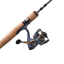 Pflueger President - Combo de Carrete Giratorio y caña de Pescar de 4 pies 8 Pulgadas, Ultraligero, Varilla de Grafito de 2 Piezas, Carrete tamaño 20, Carrete de Aluminio