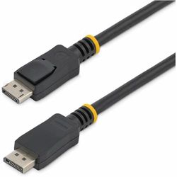 StarTech.com Cable de 3m DisplayPort 1.2 - Cable DisplayPort 4K x 2K Ultra HD Certificado por VESA - Cable DP a DP para Monitor - con Conectores DP con Pestillo (DISPL3M)