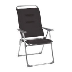Lafuma Compacte klapstoel voor onderweg, Alu Cham, Air Comfort, antraciet, LFM2848-6589