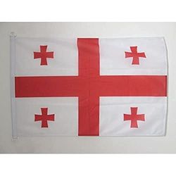 AZ FLAG Bandiera Navale Georgia 45x30cm - Bandiera Maritima Georgiana 30 x 45 cm speciale Nautismo, Padiglione Nautico