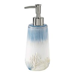 Avanti Linens Collezione astratta costiera, ceramica, multicolore, dispenser di sapone/pompa per lozione