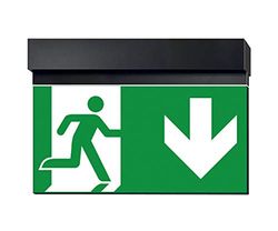 daisalux ikus – Luminaria Stendardo parete ikus-tp doppio rtd1630 Nero