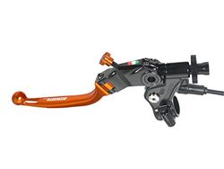 ACCOSSATO Commande d'embrayage à câble avec Levier articulé coloré (Bouton+Levier) avec Micro Inclus pour Benelli TNT 1130 Titanium de 2005 à 2007 CC 1130