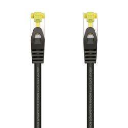 VoltShine Câble réseau RJ45 LSZH Cat.7 S/FTP AWG26 noir 1 m, idéal pour des connexions rapides et sécurisées sur des réseaux à haute vitesse.