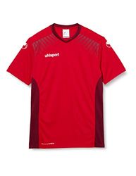 uhlsport Goal Trikot Ka, Maglietta Uomo, Rosso/bordeaux, 116