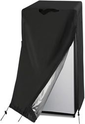 Guisong Cubierta para refrigerador, cubierta impermeable y resistente al polvo para proteger congeladores verticales/refrigerador de bebidas, adecuada para habitaciones frías (91.4 cm de ancho x 76.2
