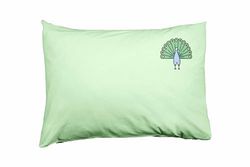 Bona Basics, Funda de cojín Decorativa, decoración del hogar, para sofá, cafetería, Tamaño: 50x35 cm, Color: Verde Claro