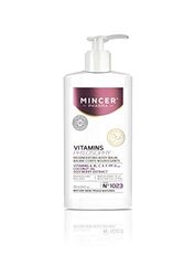 MINCER EST. PHARMA 1989 Vitamins Philosophy Regenerating Enhansing Body Balm for Mature Skin with Goji Berries Extract, Vitamins A, B, C, E, F, PP, D and Coconut Oil 250 ml