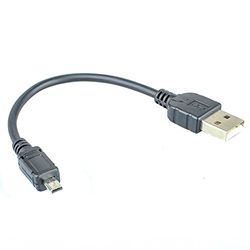 System-S Cavo USB 2.0 per USB-A a USB Mini B 8 pin, 10 cm