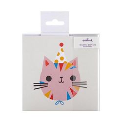 Hallmark Lot de 10 cartes d'anniversaire pour enfants en 2 motifs de chats mignons