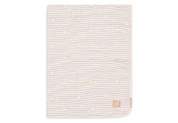 Jollein Babydeken, Nijntje Stripe Biscuit, 75 x 100 cm, 100% katoen, voor babywieg, mousselinedeken, 0,5 TOG, Oeko-Tex gecertificeerd