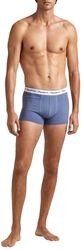 Pepe Jeans Heren Trunks (Pack van 3), Blauw (zwart), XL