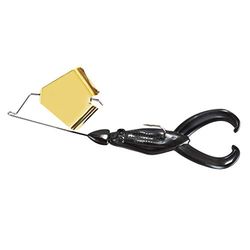 War Eagle WE12BT203 War 1/2 Buzztoad Artificial Fishing Bait, Black/Gold