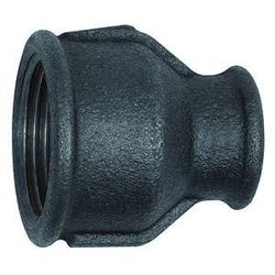 RIEGLER 133705-TFM 240-11434-S Manguito 240, rojo, Rp 1 1/4 i, Rp 3/4 i, hierro maleable negro, 1 unidad