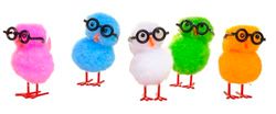 Rubies SD2 Chicken Piotter Colors Cotton 4 Cm. (pack.24 u.) Chicks Figurine, Multicoloured, One Size
