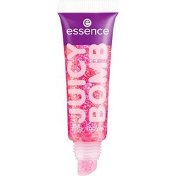 Essence Cosmetics Juicy Bomb Party Shiny Lipgloss Gloss, Résultat Rapide, Effet Colorant, Splendide, Intense,10 ml