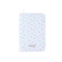 Noukie's - Protège Carnet de Santé Romance - Jersey - Motif à Fleurs