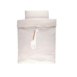 Noukie's - Dekbedovertrek Giraffe Tiga - Beige - 100 x 140 cm