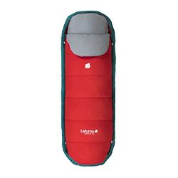 Lafuma - Nunavüt Kid - Child Sleeping Bag - Recycled Polyester Insulation and Water-repellent - Comfort Temperature 7 ° C - Red