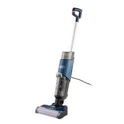 Shark HydroVac Aspirateur filaire, Brosse rotative antimicrobienne, Multi-surfaces neutralisant les odeurs, Cordon de 7,6 m, Auto-nettoyage, Aspire, Lave saletés humides, sèches, bleu marine, WD100EU