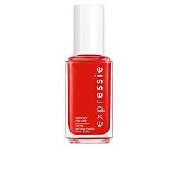 Essie expressie Smalto ad asciugatura rapida, rosso, n. 475 send a message, formula vegana senza ingredienti di origine animale