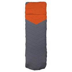Klymit V Sheet Almofada de acampamento, unissexo, laranja/cinzento, acolchoado