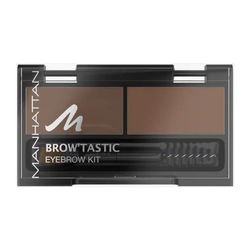 Manhattan Brow'Tastic Eyebrow Kit pour Les Sourcils et Les Sourcils en kit de Fixation et de Teinture – Couleur Brow-Nie 002 – 2 x 3 g