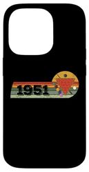 Snooker Snooker-game Vintage born 1951 Birthday Snooker Case for iPhone 14 Pro