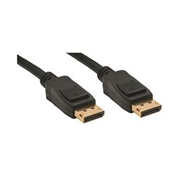 ASSMANN anslutningskabel Displayport 1 m AWG30 2xsydd 20-pin svart