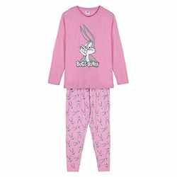 CERDÁ LIFE'S LITTLE MOMENTS Pyjama Long Single Jersey Looney Tunes Ensemble Multicolore, Standard Unisexe Adulte, Multicolore