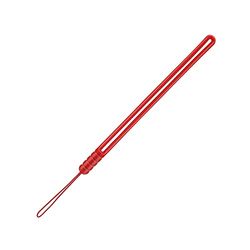Yaeeza Stuk Lanyard Keychain Polsband voor mobiele telefoon lus armband draagriem handlus Lanyard, voor mobiele telefoon mini-camera, rood