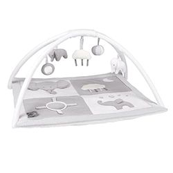 Nattou Speelmat met bogen, Tembo, 74 x 60 x 8 cm, wit/grijs, 929134