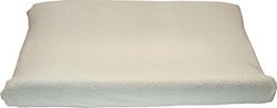 Ti-Tín 52701 Aankleedkussen voor baby's met elastische stof, aanpasbaar, 100% zachte en absorberende microvezel, 80 x 50 cm, wit