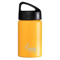 Laken Classic Botella Térmica Acero Inoxidable 18/8 y Doble Pared de Vacío, Unisex adulto, Amarillo, 350 ml