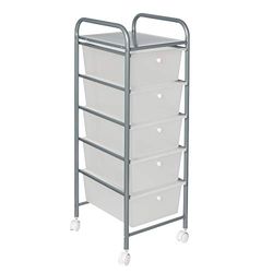 Honey-Can-Do Rolling Cart, Silver