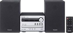 Panasonic SC-PM250 - Microcadena de 20 W (2 x 10 W, Am, FM, USB, MP3, Bluetooth), Plateado [Versión Importada]