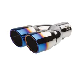 Simoni Racing TRX/18B Titanium Universal Discharge Terminal with Double Round Outlet