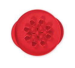 Nordic Ware 4020 Reversible Apples & Leaves Pie Top Cutter, 18/8 Stainless Steel, Orange
