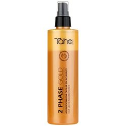 Tahe Gold Acondicionador sin aclarado Bio Fluid 2-Phase Hidratante y Redensificador del Cabello, 300 ml