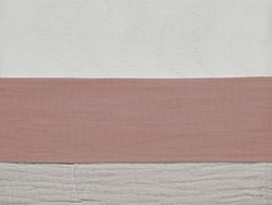 Laken wieg 75x100cm wrinkled cotton rosewood