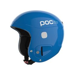 POC POCito Skull Veilige kinderskihelm voor racen, fluorescerend blauw, XS-S (51-54 cm)