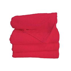 Miracle Home Handdoek Nil 100 x 150, 100% katoen, roze, 100 x 150 cm