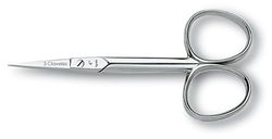 3 Claveles 02002 Nail Scissors, Straight, 10.16 cm (4 Inches)