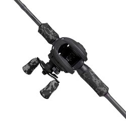 Abu Garcia MAX X BLACK OPS Gieten Hengel en Reel Combo - 1,98m 10-40g, Rivier Hengelset, Baitcast Combo's voor zoetwater roofvissers, Roofvishengelset, Snoekbaars Baars, Zwart